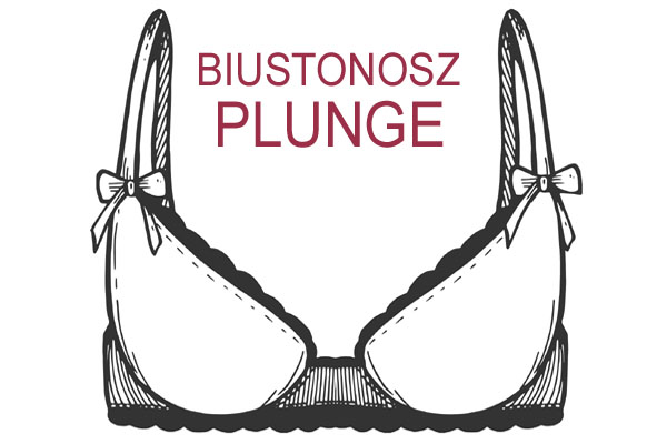 Biustonosz plunge