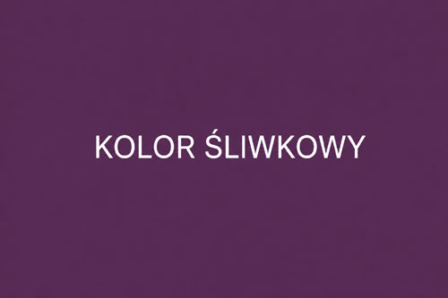 Kolor śliwkowy
