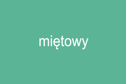 Miętowy