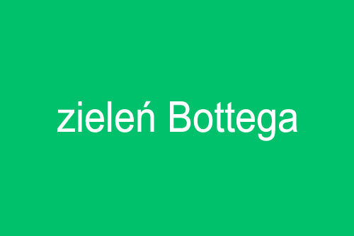 Zieleń Bottega